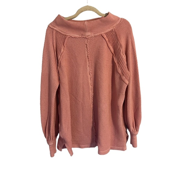 Free People We The Free She’s A Keeper Tunic Sweater - Picture 3 of 5